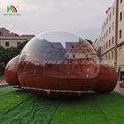 Tenda de burbujas para campamento de PVC transparente con cúpula