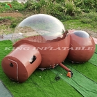 Tenda de burbujas para campamento de PVC transparente con cúpula