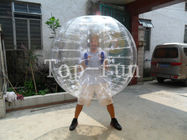 La bola de parachoques/la despedida del cuerpo inflable claro durable del PVC/de TPU para el patio se divierte juegos