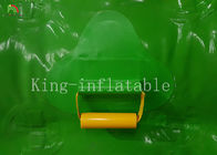 0,9 milímetros del PVC de agua inflable de la lona parquean/carrera de obstáculos del agua de la aguamarina para el adulto