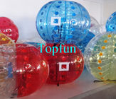 Bola de parachoques coloreada de la burbuja de la bola VC del cuerpo inflable para la diversión del adulto y de los niños